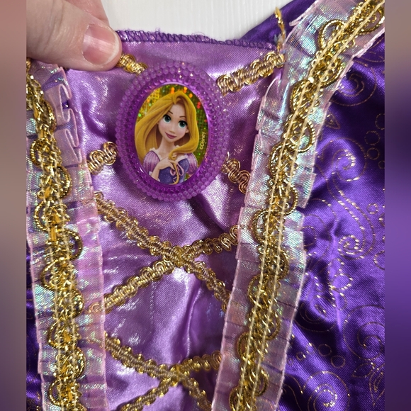 Disney Tangled Rapunzel Dress-Up Costume – Girls’ M (7-8) - Picture 5 of 6